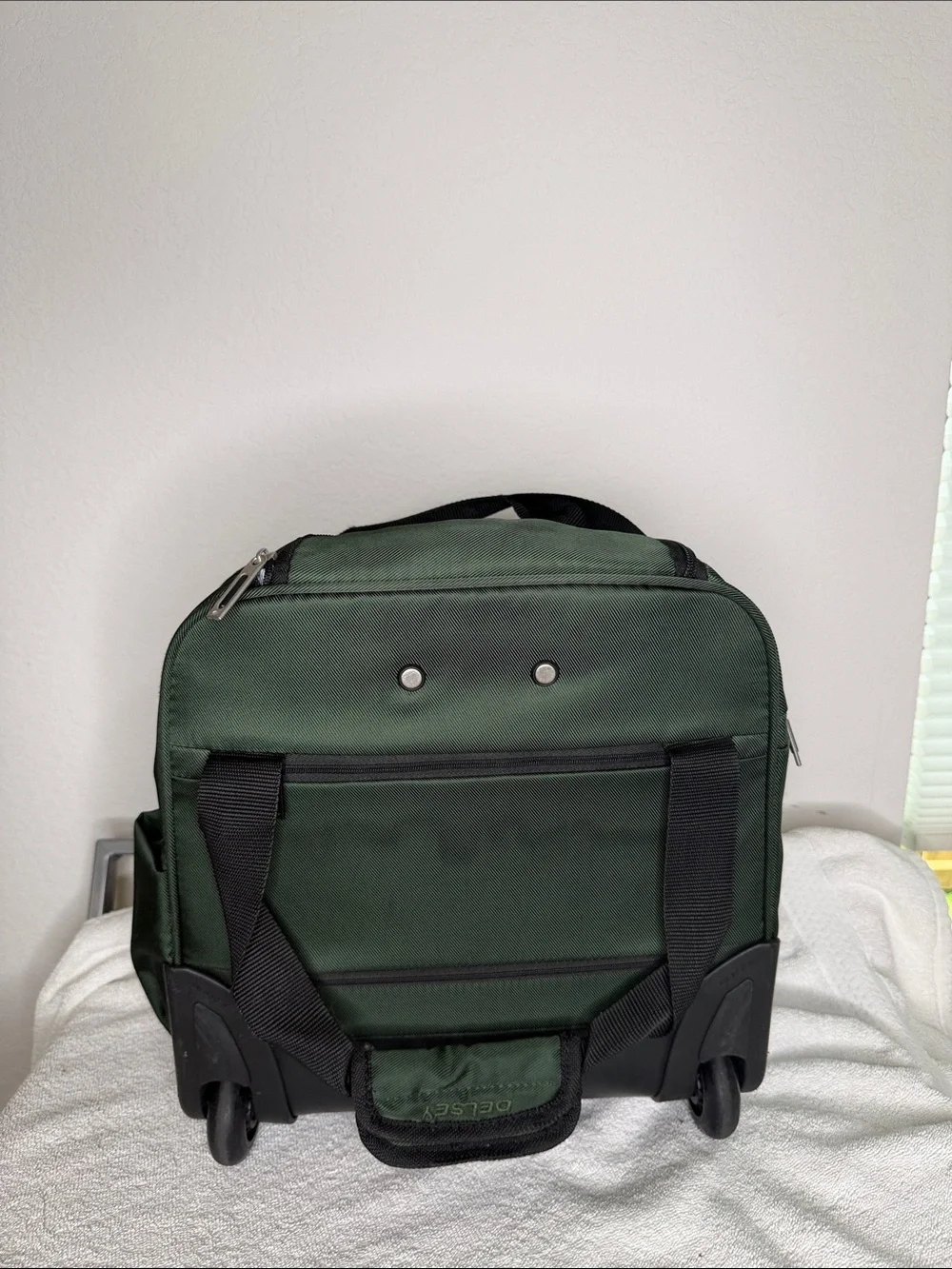 Dalsey Paris Green Men's Travel case 2 wheels